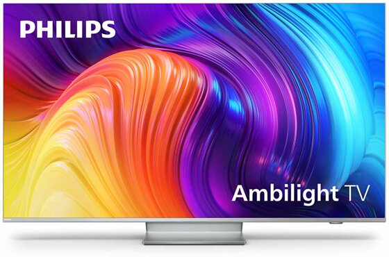 Philips 4K-Ultra-HD-Ambilight-LED-Fernseher, kompatibel mit DTS