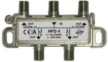 Astro HFD 4 Verteiler  4-fach  5-2400 MHz