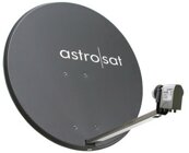 Astro AST SAT SET 850-44 Spiegel/Quad LNB anthr