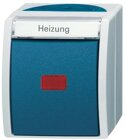 BUSCH 2601/6 SKWNH-53 Heizungsnotschalter m.Namens