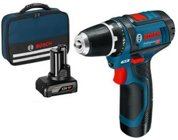 Bosch GSR 12V-15 in Tasche 1x 2,0/4,0Ah