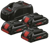 Bosch Starter Set ProCORE 18V 3x 4,0Ah + GAL