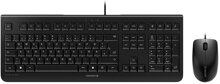 CHERRY DC 2000 Kabelgebundenes Desktopset, Schwarz, USB (QWERTZ - DE)