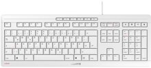 CHERRY STREAM KEYBOARD - Tastatur - Deutsch - White Gray