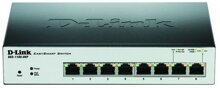 DGS-1100-08PV2/E 8-Port PoE Smart Switch