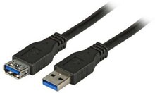 EFB USB3.0 Verlngerungskabel St.A/Bu.A 1,8m