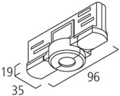 Eutrac 99-759-2 3~MULTI-ADAPTER MIT SCHWARZ