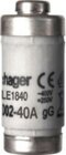 Hager LE1840 Sicherung D02 E18 40A 400V gG