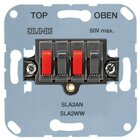 Jung SLA2AN Stereo-Lautsprecher-Anschlussdose