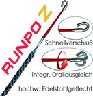 Runpotec 20274 RunpoZ 9-15mm Kabelziehstrumpf