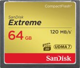 Sandisk Extreme CF 120MB/s 64GB 85MB/s write, UDMA