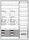 Striebel & John BA37LG4 Komplettschrank A37 2Z2R1V5A2