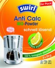 Swirl Anti Calc Bio Entkalker Doppelbeutel