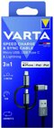 Varta 57937 Speed Charge&SyncCableMicroUSB&Lig