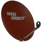 Wisi OA 36I rotbraun Offsetspiegel 60cm ALU