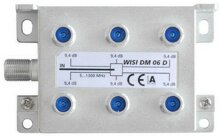 Wisi DM 06 D Verteiler 6-fach 9,4 dB 1300MHz