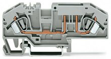 Wago 282-696 2L-FV-KFZ-SI-KLEMME   GRAU