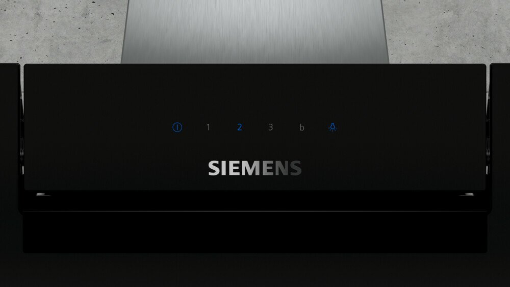 Siemens IQ300 LC67KEM60 Dunstabzugshaube Wandmontiert Schwarz 669 M³/h ...